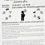 Netzwerktreffen 16.08.2017 mit Markt der Möglichkeiten