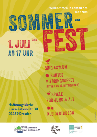 Sommerfest von Willkommen in Löbtau