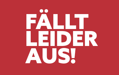 Veranstaltungsausfall