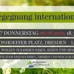 Internationales Picknick im Bonhoeffer Park